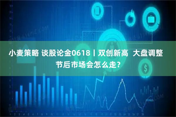 小麦策略 谈股论金0618丨双创新高  大盘调整  节后市场会怎么走？